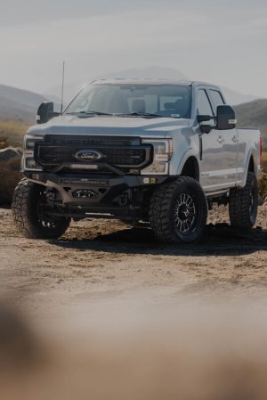 Ford Super Duty F-250 Front Bumper - DV8 Offroad - Spec Series - Black - `17-`22